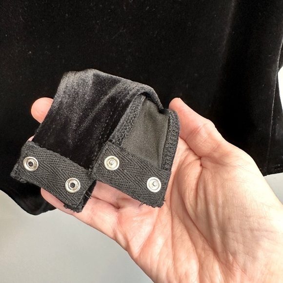 AKIRA Black Bodysuit with Silver Straps - Picture 10 of 16